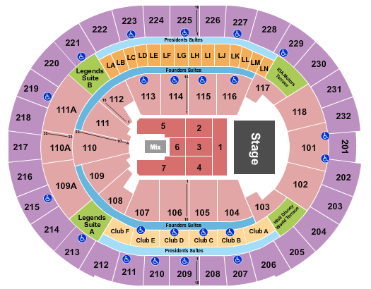 Kia Center Carlos Vives Seating Chart